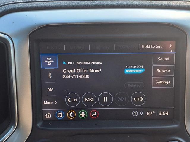 Photo of 2021 Northsky Blue Metallic Chevrolet Silverado 1500