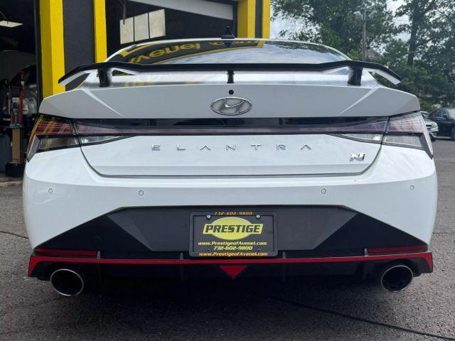 Photo of 2023 White Hyundai ELANTRA N