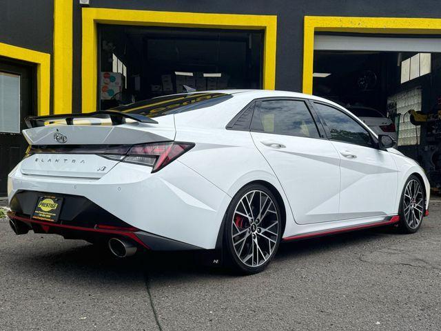 Photo of 2023 White Hyundai ELANTRA N