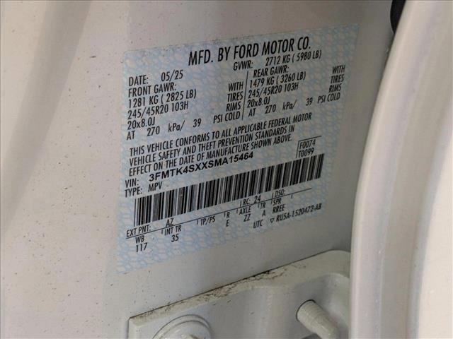 Photo of 2025 Star White Metallic Tri-Coat Ford Mustang Mach-E