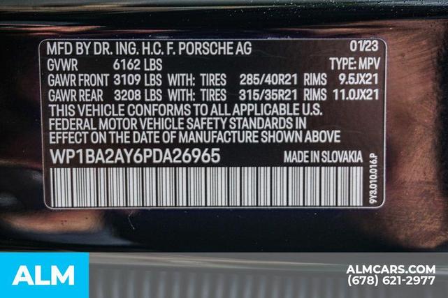 Photo of 2023 Black Metallic Porsche Cayenne