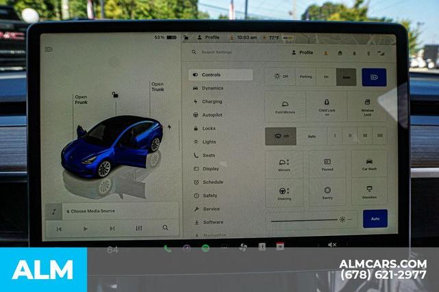 Photo of 2022 Deep Blue Metallic Tesla Model 3
