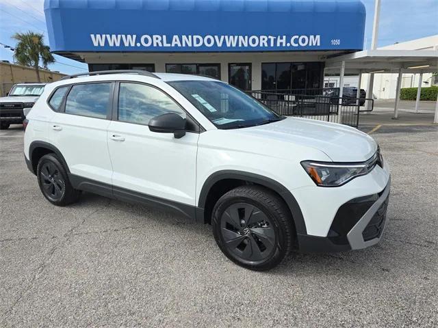 Photo of 2025 Pure White Volkswagen Taos