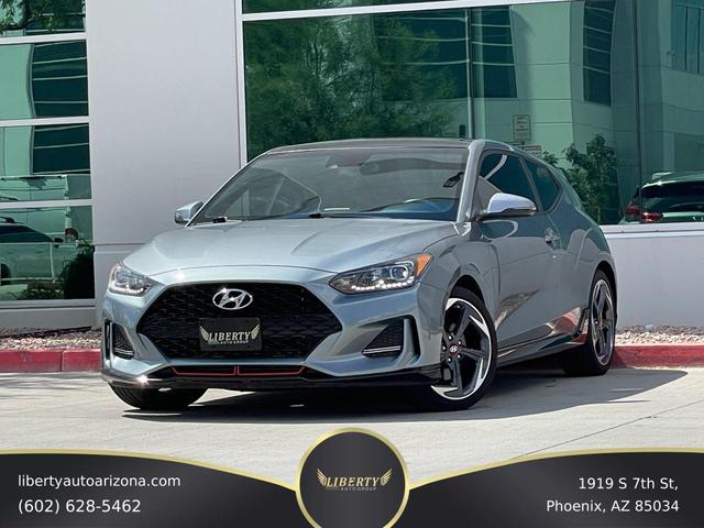 Photo of 2020 Sonic Silver Hyundai Veloster