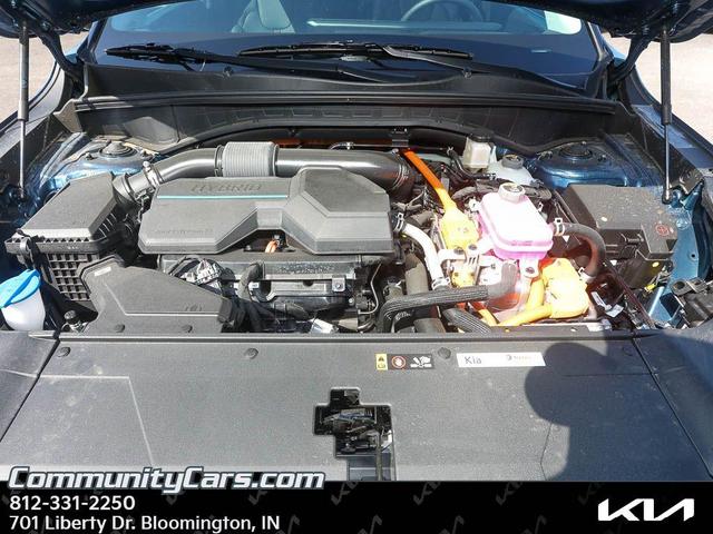 Photo of 2025 Mineral Blue Kia Sorento Hybrid