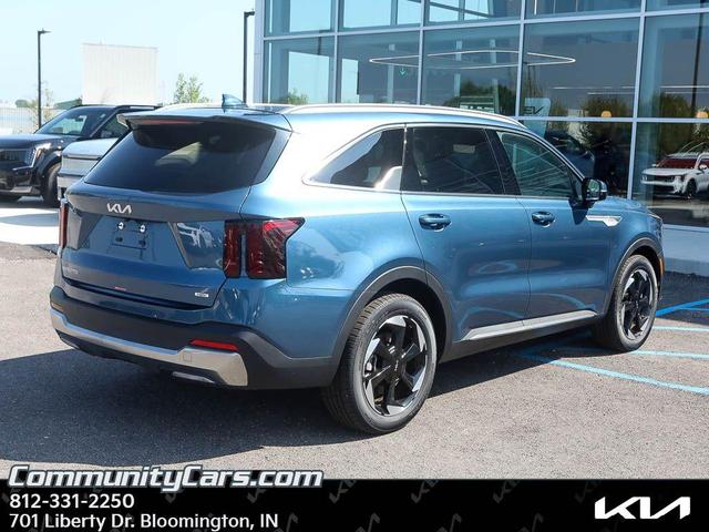 Photo of 2025 Mineral Blue Kia Sorento Hybrid