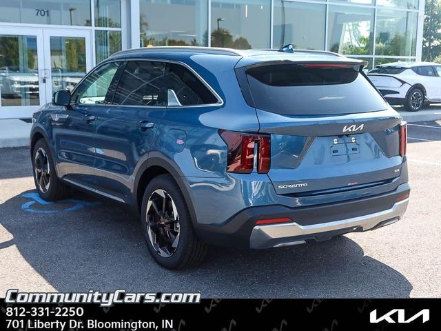 Photo of 2025 Mineral Blue Kia Sorento Hybrid