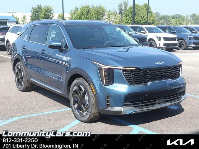 Photo of 2025 Mineral Blue Kia Sorento Hybrid