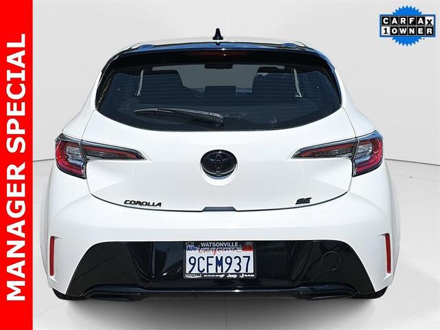 Photo of 2022 White Toyota Corolla Hatchback