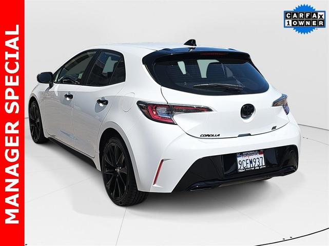 Photo of 2022 White Toyota Corolla Hatchback