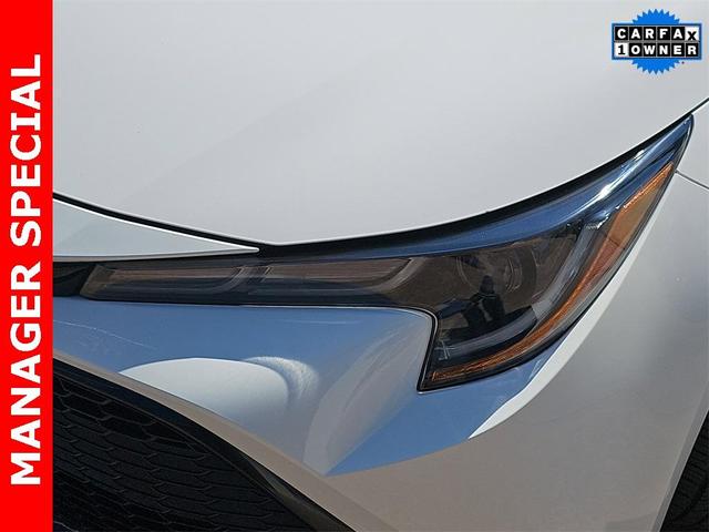 Photo of 2022 White Toyota Corolla Hatchback