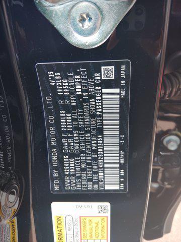 Photo of 2025 Crystal Black Pearl Honda Civic Hybrid