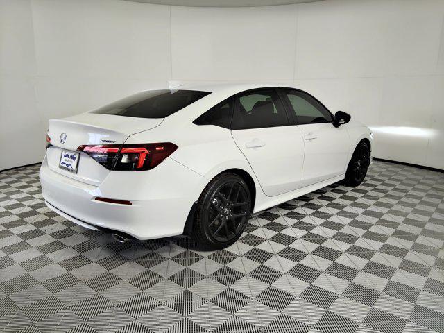 Photo of 2025 Platinum White Pearl Honda Civic Hybrid