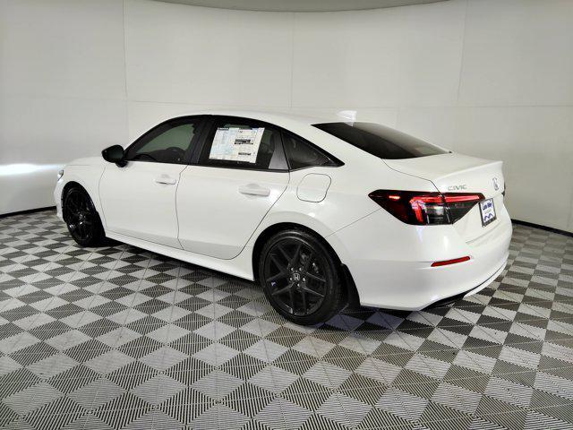 Photo of 2025 Platinum White Pearl Honda Civic Hybrid