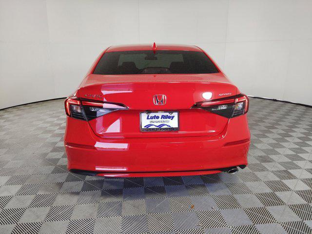 Photo of 2025 Rallye Red Honda Civic Hybrid