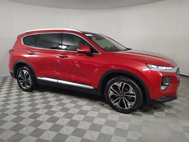 Photo of 2019 Scarlet Red Hyundai SANTA FE