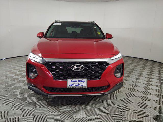 Photo of 2019 Scarlet Red Hyundai SANTA FE