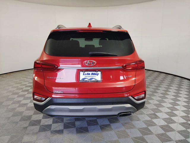 Photo of 2019 Scarlet Red Hyundai SANTA FE