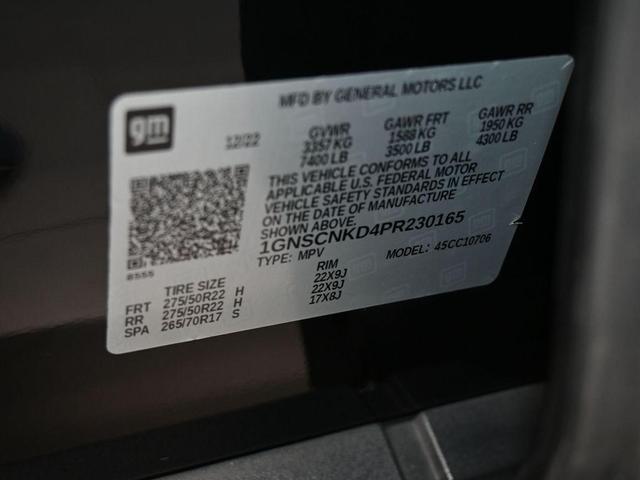 Photo of 2023 Black Chevrolet Tahoe