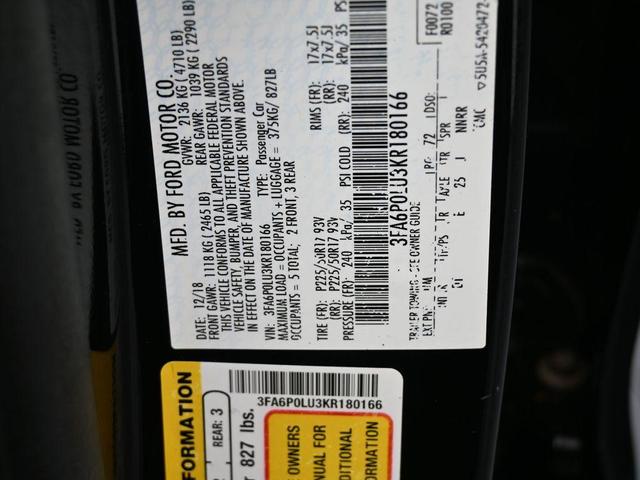 Photo of 2019 Black Ford Fusion Hybrid