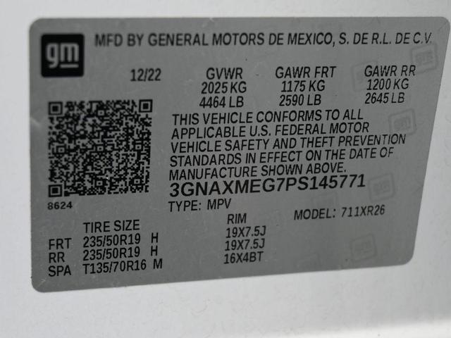 Photo of 2023 Summit White Chevrolet Equinox
