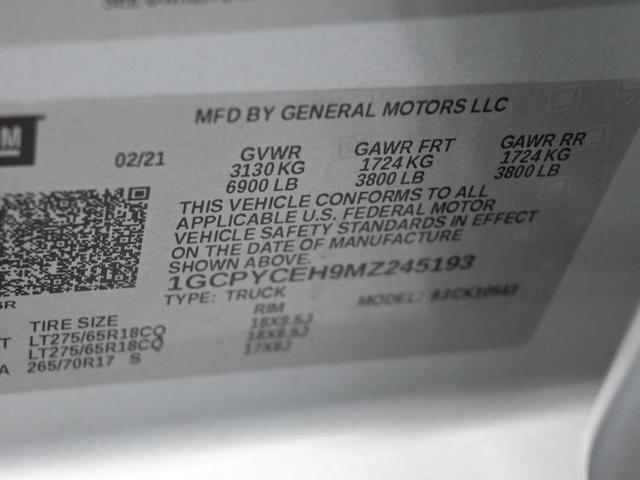 Photo of 2021 Silver Ice Metallic Chevrolet Silverado 1500