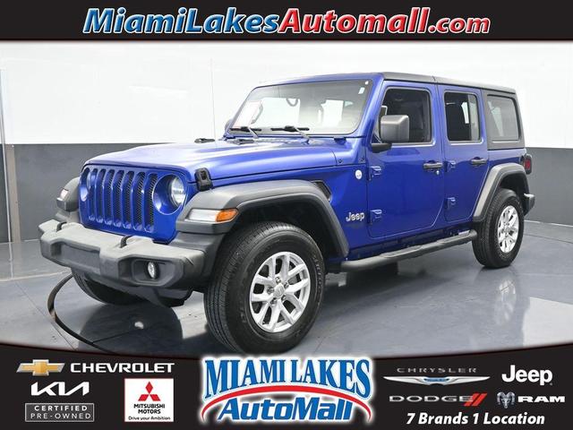 Photo of 2019 Ocean Blue Metallic Jeep Wrangler Unlimited