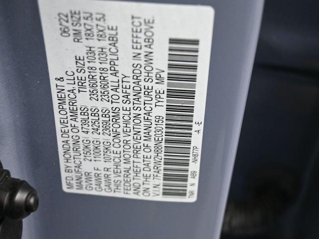 Photo of 2022 Gray Pearl Honda CR-V