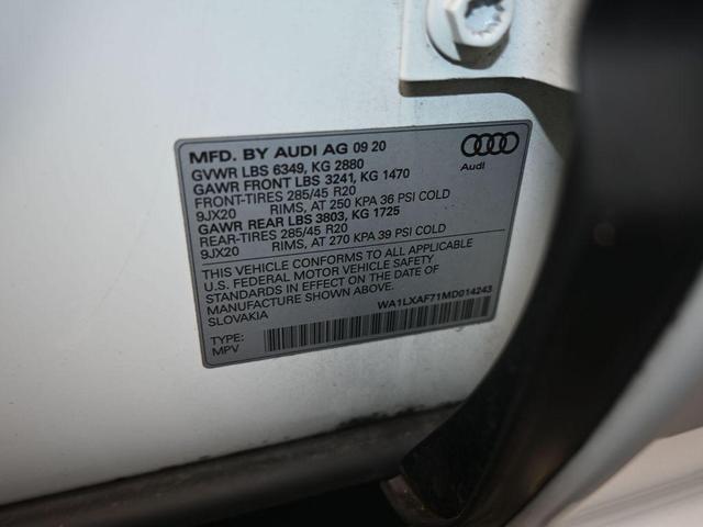 Photo of 2021 Carrara White Audi Q7