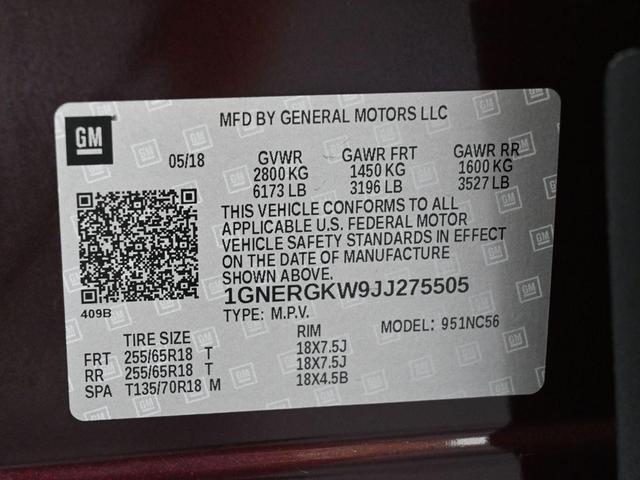 Photo of 2018 Black Currant Metallic Chevrolet Traverse