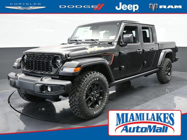 Photo of 2024 Black Clearcoat Jeep Gladiator