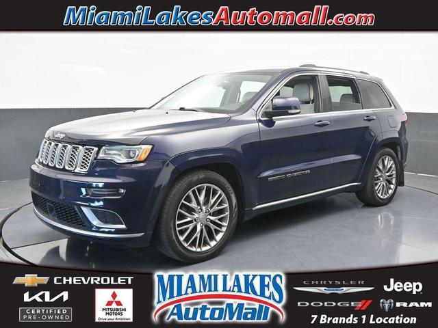 Photo of 2017 True Blue Pearlcoat Jeep Grand Cherokee