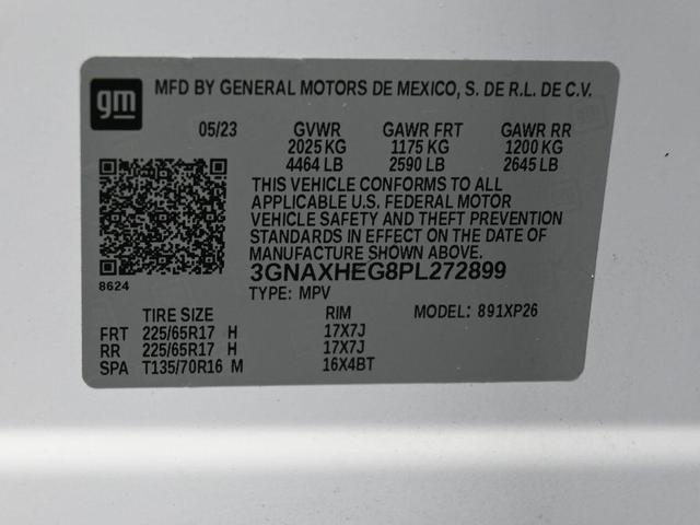 Photo of 2023 Summit White Chevrolet Equinox