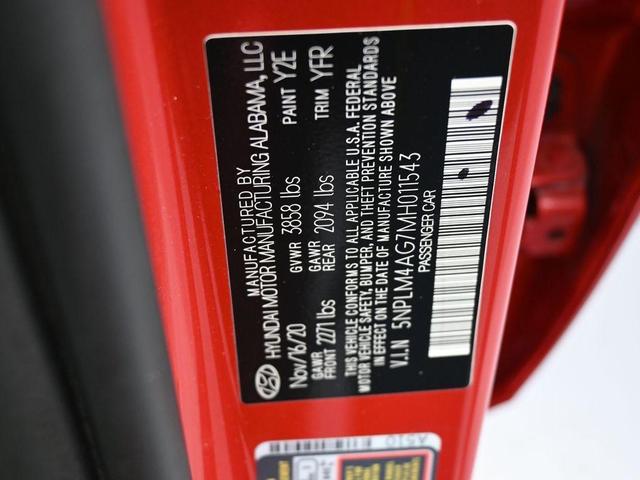 Photo of 2021 Calypso Red Hyundai ELANTRA