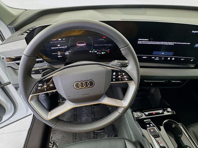 Photo of 2025 Glacier White Metallic Audi Q6 e-tron