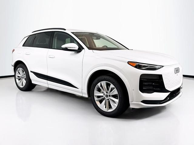 Photo of 2025 Glacier White Metallic Audi Q6 e-tron