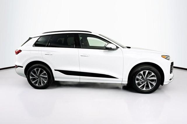 Photo of 2025 Glacier White Metallic Audi Q6 e-tron
