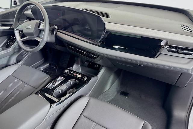 Photo of 2025 Glacier White Metallic Audi Q6 e-tron