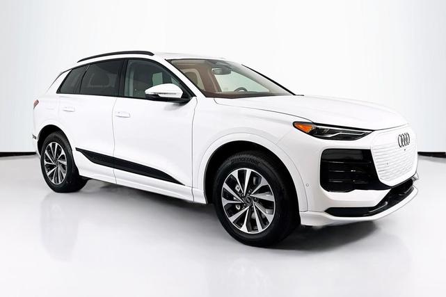 Photo of 2025 Glacier White Metallic Audi Q6 e-tron