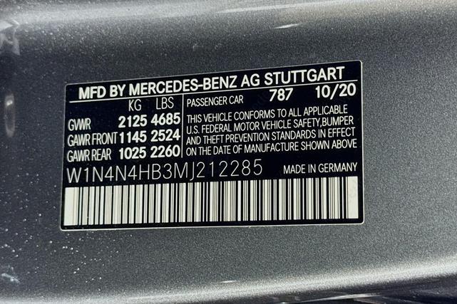 Photo of 2021 Mountain Grey Metallic Mercedes-Benz GLA 250