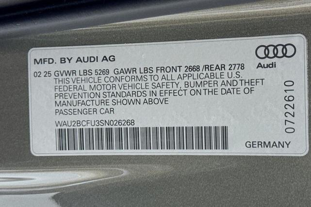 Photo of 2025 Chronos Gray Metallic Audi A5