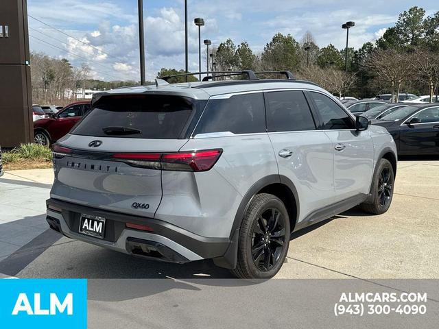 Photo of 2025 Harbor Gray INFINITI QX60