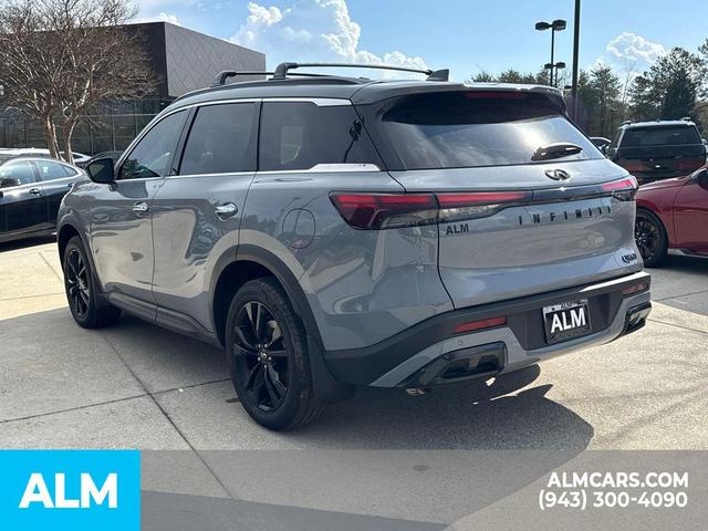 Photo of 2025 Harbor Gray INFINITI QX60