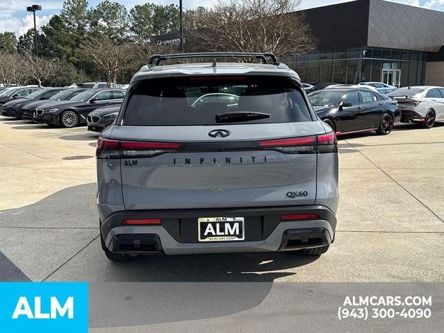 Photo of 2025 Harbor Gray INFINITI QX60