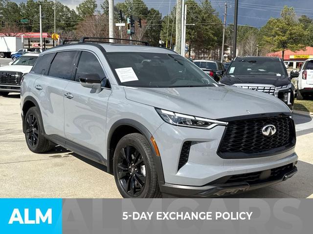 Photo of 2025 Harbor Gray INFINITI QX60
