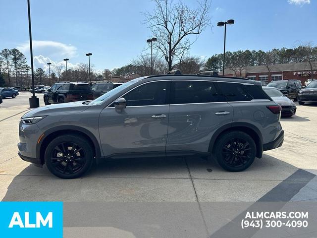 Photo of 2025 Harbor Gray INFINITI QX60