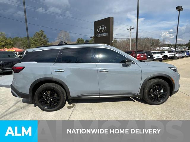 Photo of 2025 Harbor Gray INFINITI QX60
