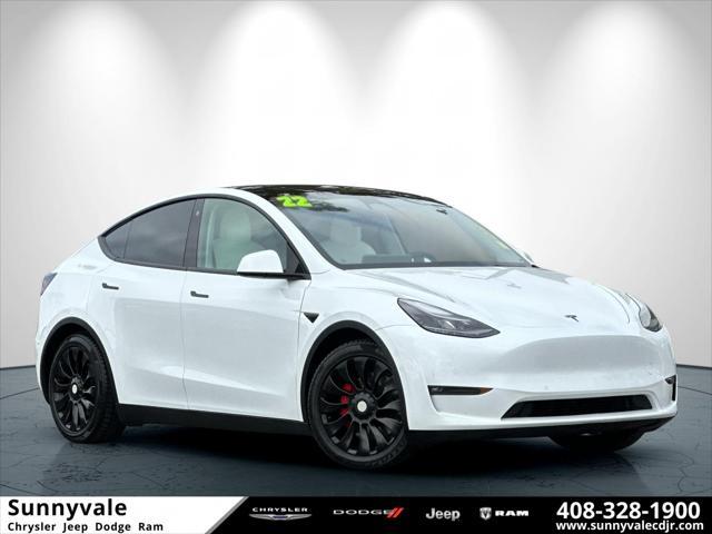 Photo of 2022 Pearl White Multi-Coat Tesla Model Y
