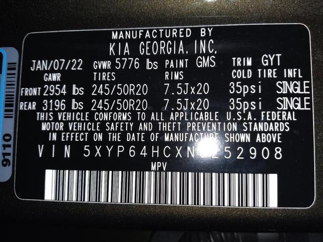 Photo of 2022 Dark Moss Kia Telluride