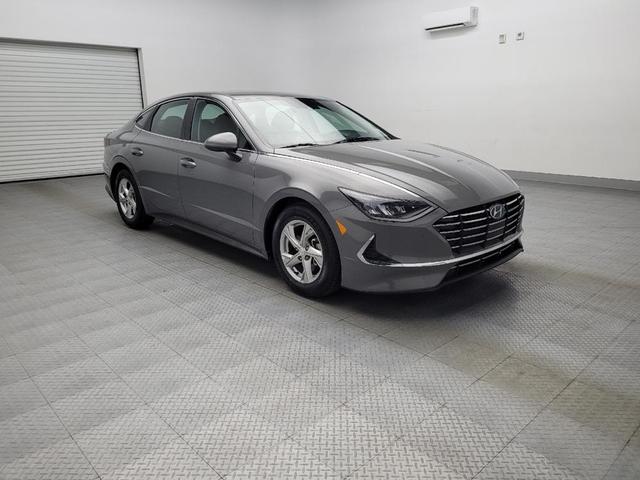 Photo of 2021 Hampton Gray Hyundai SONATA